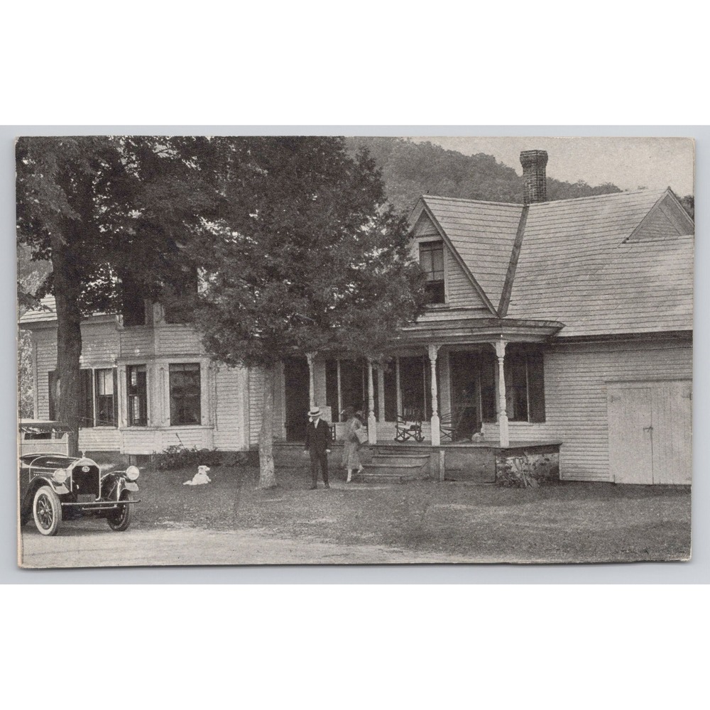 Calvin Coolidge Homestead Postcard Plymouth Vermont‎ 1923